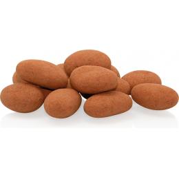 Sub foto TARRO CRISTAL Y ACERO CON ALMENDRAS CON CACAO