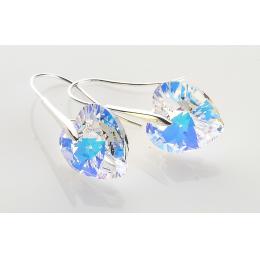 Foto principal PENDIENTES CRISTAL SWAROVSKI Y PLATA 