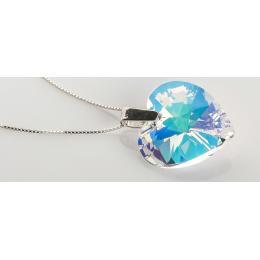 Foto principal COLGANTE CRISTAL SWAROVSKI Y PLATA 