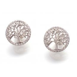Foto principal PENDIENTES CRISTAL SVAROVSKI Y PLATA 