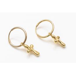 Foto principal PENDIENTES PLATA Y BAÑO DE ORO 