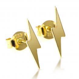 Foto principal PENDIENTES PLATA Y BAÑO DE ORO 