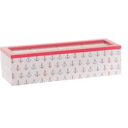 Sub foto CAJA INFUSIONES MADERA Y CRISTAL CON BOMBONES