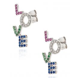 Foto principal PENDIENTES LOVE PLATA